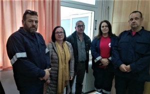 Ευχαριστήριο απο το Δημοτικό Σχολείο Βλαχάτων στην Εθελοντική Ομάδα Δασοπροστασίας Εικοσιμίας