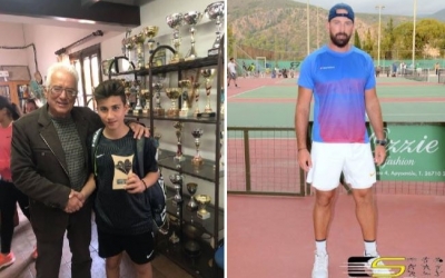 Συγχαρητήρια Κ.Ο.Α. στον αθλητή του Ομίλου Ελευθέριο Καμπανό και στον προπονητή του Βύρωνα Αντωνάτο