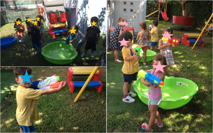 Παιχνίδια με το νερό στο Κόκκινο Μπάλονι