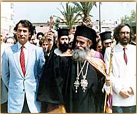 Από την τελετή ενθρονίσης