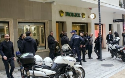 Κινηματογραφική ληστεία στο κατάστημα της Rolex στην Αθήνα