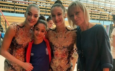 &#039;Eνα χρυσό και δύο ασημένια μετάλλια για την Χριστίνα Καλαφάτη στο Διεθνή Αγώνα Ρυθμικής Γυμναστικής &quot;Kalamata Cup&quot;