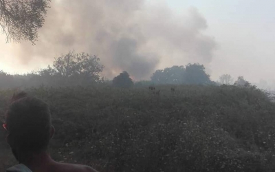 Μεγάλη φωτιά στην Κέρκυρα - Εντολή εκκένωσης δύο χωριών