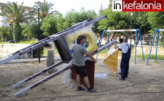 Η παιδική χαρά του Αργοστολίου αποκτά και πάλι ζωή! 