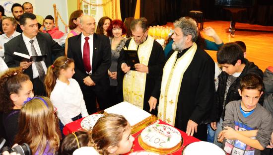 "Υπερπαραγωγή" στην κοπή της πίτας του Α.Ο. Φωκάτων! (εικόνες + video)