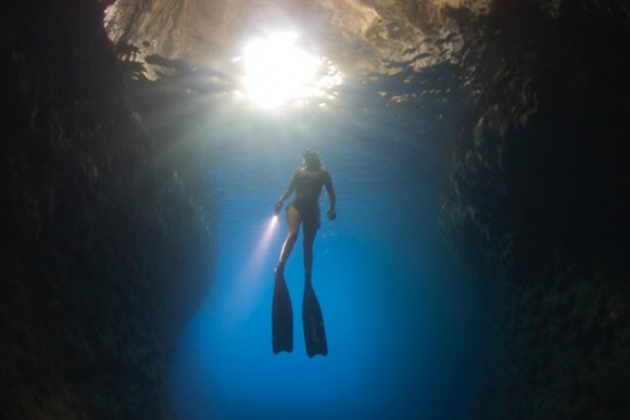 Σπηλαιο-καταδύσεις στην Κεφαλονιά
