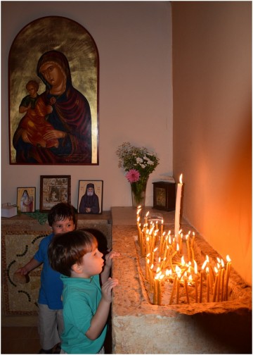 Λαμπρός εορτασμός στην Ιερά Μονή Εσταυρωμένου στην Πεσσάδα (εικόνες/video)