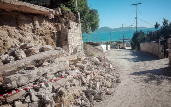 Αποζημιώσεις 670.000 ευρώ για τις ζημιές από το σεισμό στη Ζάκυνθο