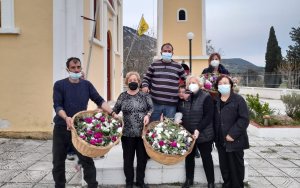 Βαλσαμάτα: Ετοίμασαν τα Βάγια στον ΙΝ Παμμέγιστων Ταξιαρχών (εικόνες)