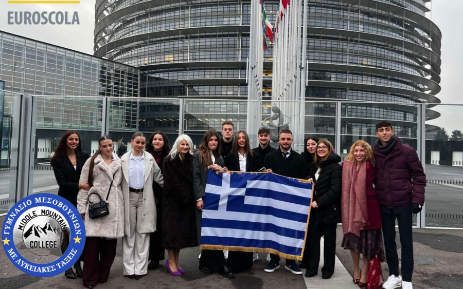 Μαθητές του Γυμνασίου Μεσοβουνίων με Λ/Τ «ταξίδεψαν» στην καρδιά της Ευρώπης και της Κυβερνοασφάλειας