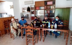 Κοινότητα Ριφίου: Συναντήθηκαν με την ηγεσία της Πυροσβεστικής
