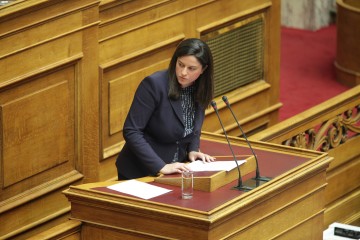 Η βουλευτής επικρατείας Νίκη Κεραμέως υπεύθυνη της ΝΔ για τους Νομoύς Κεφαλληνίας, Ζακύνθου, Κερκύρας