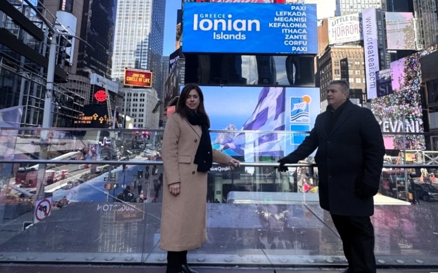 Ελένη Παπαναστασάτου: Διεθνής προβολή των Ιονίων Νήσων στην καρδιά της Νέας Υόρκης