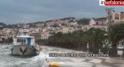 Ισχυροί άνεμοι στην Κεφαλονιά (VIDEO από Αργοστόλι)