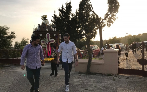 Ο Επιτάφιος στα Κοριάννα (εικόνες)