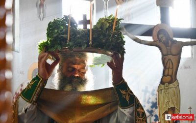 Μια εικόνα, μια μοναδική ιερή στιγμή