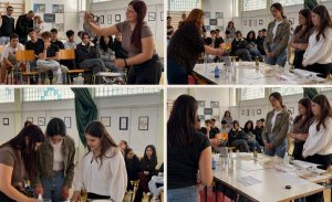 Μαθητές στη Σάμη ένωσαν επιστήμη και τέχνη σε μια ξεχωριστή έκθεση για το DNA