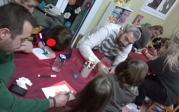 Χριστουγεννιάτικο εργαστήριο στο "Κοκκινο Μπαλόνι" (εικόνες)