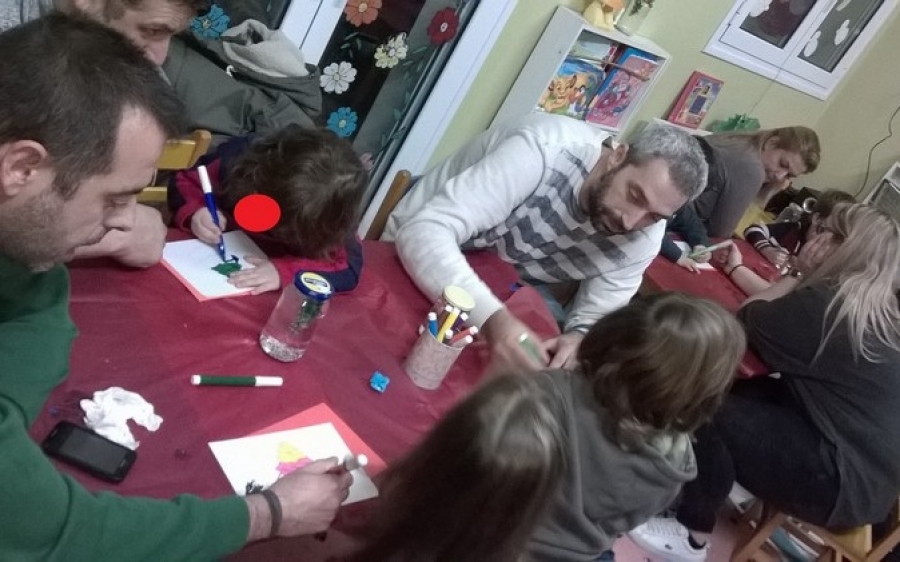 Χριστουγεννιάτικο εργαστήριο στο "Κοκκινο Μπαλόνι" (εικόνες)