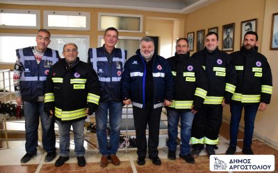 Νέος επιχειρησιακός εξοπλισμός για την Ομάδα Πυρασφάλειας του Δήμου Αργοστολίου