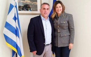 Διονύσης Στανίτσας: &quot;Συνάντηση με την Υφυπουργό Τουρισμού Σοφία Ζαχαράκη στην Αθήνα, για το το θέμα της ανάδειξης των μονοπατιών της Ιθάκης&quot;