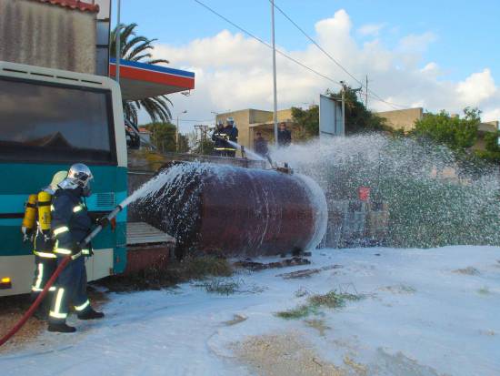 H πυροσβεστική αναφορικά με δημοσιεύματα σχετικά με την άσκηση κατάσβεσης Αστικής Πυρκαγιάς