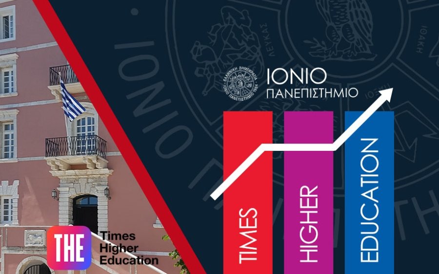 Το Ιόνιο Πανεπιστήμιο στις Παγκόσμιες Κατατάξεις του Times Higher Education 2025
