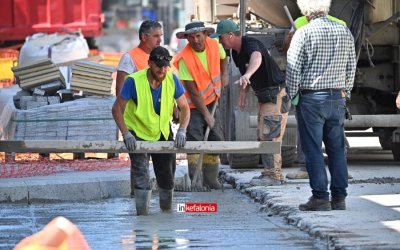 Η εξέλιξη των έργων ανάπλασης στη Σιτεμπόρων