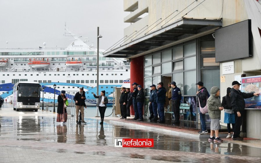 Το Εργατικό Κέντρο για τα γεγονότα κατά την άφιξη κρουαζιερόπλοιου Crown Iris στο Αργοστόλι