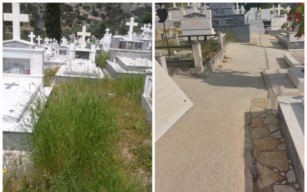 "Δημοτική Συμπολιτεία - Ενωμένα Διλινάτα": Τι παραλάβαμε και τι θα παραδώσουμε την 4ετία '19-23! Τσιμεντόστρωση και συντήρηση Κοινοτικού Κοιμητηρίου