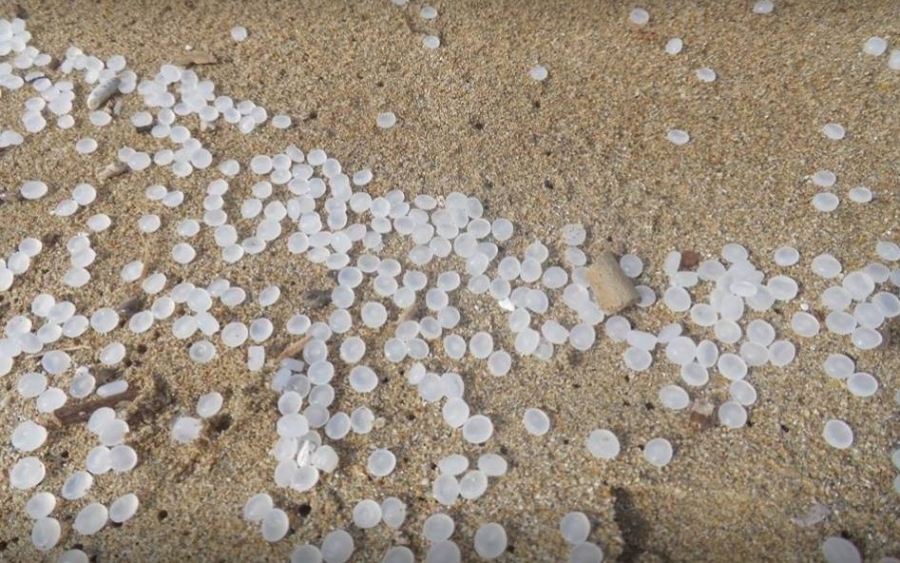 &quot;Nurdles&quot;, τα μικρά πλαστικά μπαλάκια που γέμισαν παραλίες της Κεφαλονιάς!