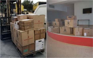 2ο Λύκειο Αργοστολίου: Συγκέντρωσαν 14 κιβώτια με είδη πρώτης ανάγκης για το παιδικό χωριό του Φιλύρου Θεσσαλονίκης