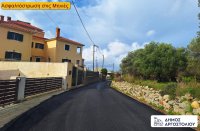 Ο Δήμος Αργοστολίου έριξε άσφαλτο στις Μηνιές