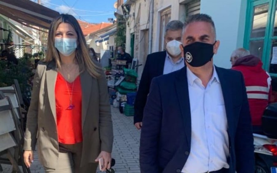 Δ. Στανίτσας: " Στην Ιθάκη η Σοφία Ζαχαράκη, ενημερώθηκε για τα ζητήματα του νησιού"