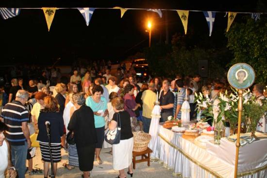 Γιόρτασε υπαίθρια η Αγία Μαρίνα Μιχαλιτσάτων - "Πληγωμένη" αλλά γιόρτασε και η Αγία Μαρίνα Σουλλάρων(εικόνες)