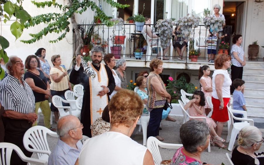 Η Ιερά Παράκληση στην Αγία Κυριακή στου Γεωργίου Μπάνη το δρόμο, στο Ληξούρι (εικόνες)