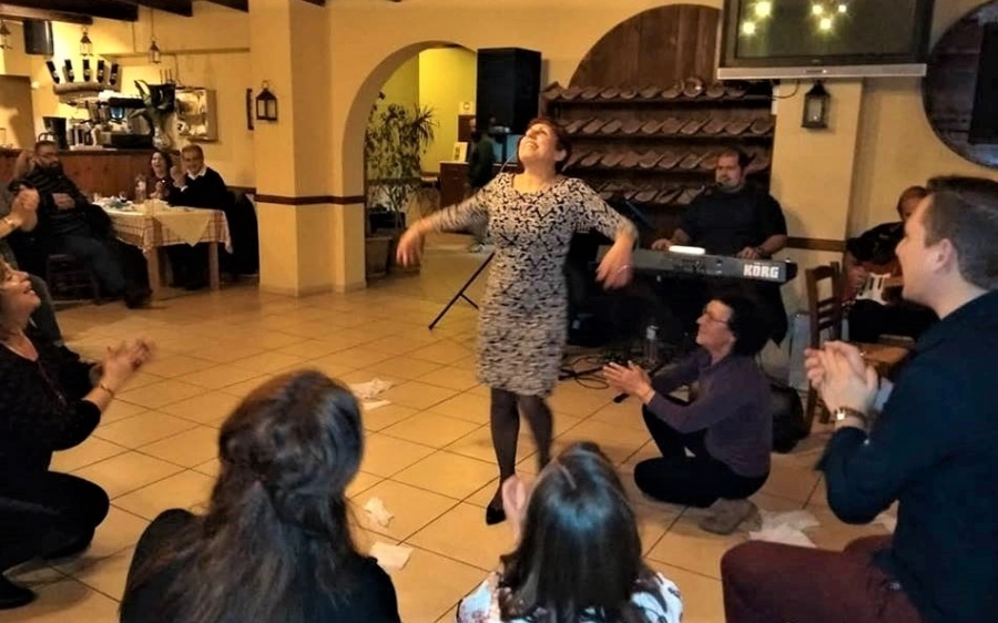 Χόρεψαν και έκοψαν την πίτα τους οι "Κεφαλλήνες"