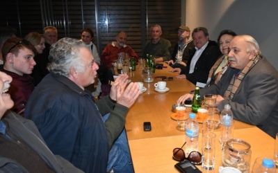 Συνάντηση του Περιφερειάρχη Θ. Γαλιατσάτου με κατοίκους και επαγγελματίες στη Σκάλα