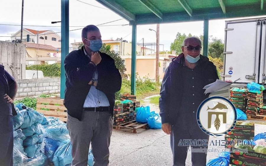 Δήμος Ληξουρίου: Διανομή τροφίμων στους δικαιούχους ΤΕΒΑ (εικόνες)