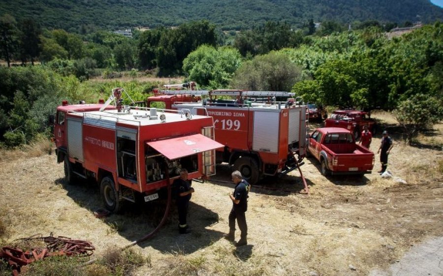 Χάρτης Πρόβλεψης Κινδύνου πυρκαγιάς: Στο πορτοκαλί σήμερα η Κεφαλονιά