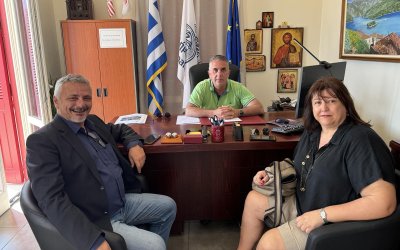 ΣΥΡΙΖΑ - ΠΣ: Συνάντηση εργασίας με τον Δήμαρχο Ιθάκης Διονύση Στανίτσα