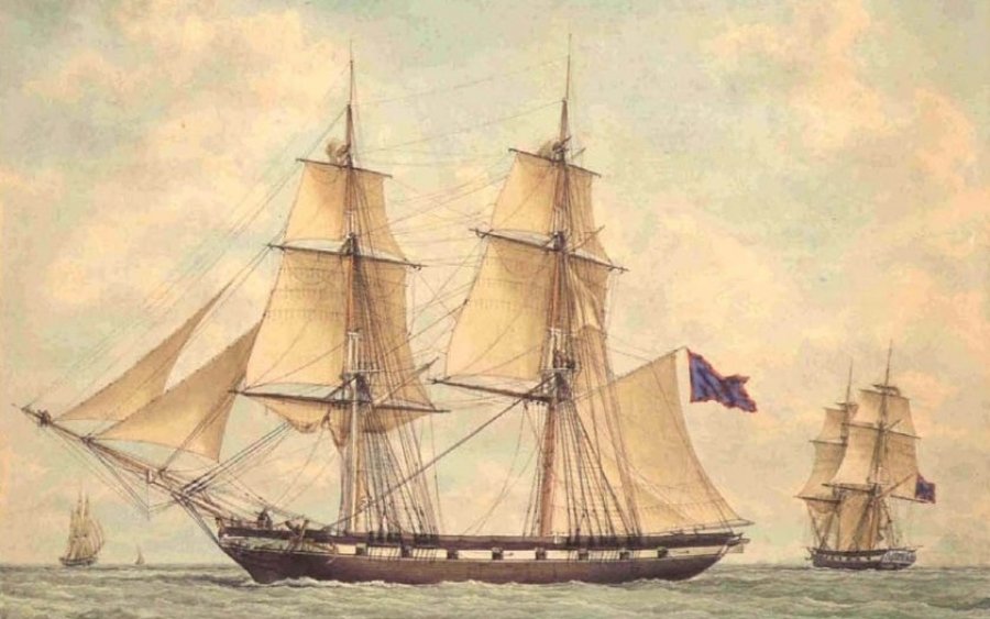 Τηλέμαχος Μπεριάτος: Ναυάγιο τουρκικής κορβέτας στην Ιθάκη στις 10 Δεκεμβρίου 1823