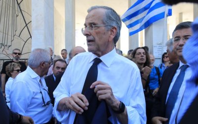 Αντώνης Σαμαράς: Θεμελιώδες ανθρώπινο δικαίωμα το αίτημα για εκταφή των σορών των θυμάτων στα Τέμπη