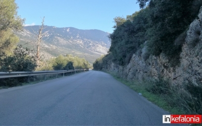 Χωρίς διαγραμμίσεις το Επαρχιακό Δίκτυο της Κεφαλονιάς