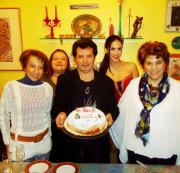 Η βασιλόπιτα του 2015 στο Art Studio EST του Κώστα Ευαγγελάτου