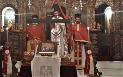 Ο &quot;Εσπερινός της Αγάπης&quot; στην Ι.Μ. Αγριλίων στην Σάμη