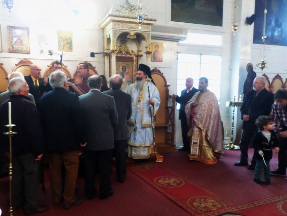 O Μητροπολίτης κ. Δημήτριος στην Λακήθρα (εικόνες)