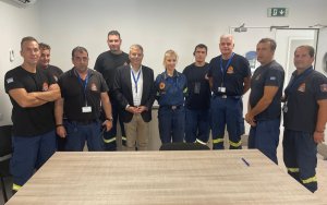 Π. Καππάτος: Επίσκεψη σε Πυροσβεστική Υπηρεσία, ΜΑΕΔΥ και Πυροσβεστικό Σταθμό αεροδρομίου με αφορμή την επικείμενη λήξη της αντιπυρικής περιόδου