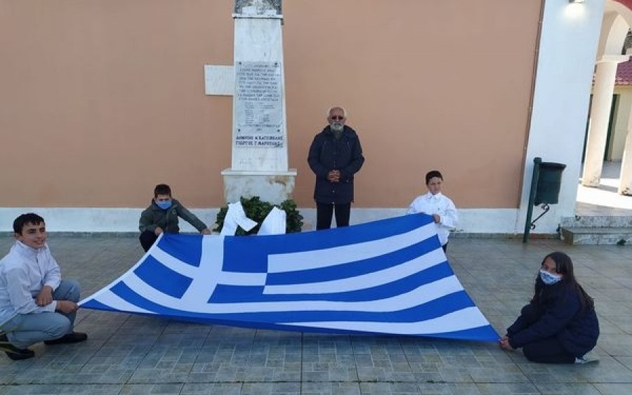 Καμιναράτα: Τίμησαν τους ήρωες του 1821 (εικόνες)