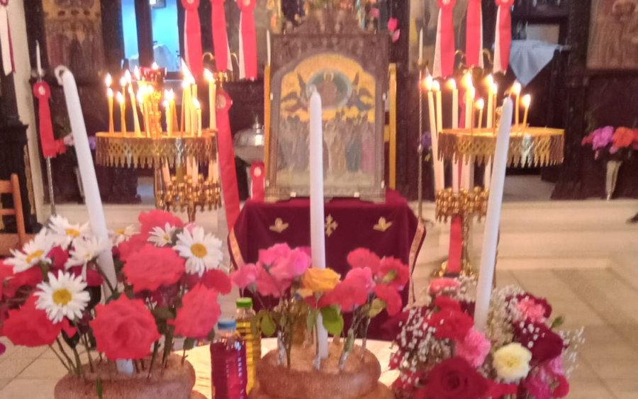 Γιορτάζει ο Ιερός Nαός Αναλήψεως Διλινάτων